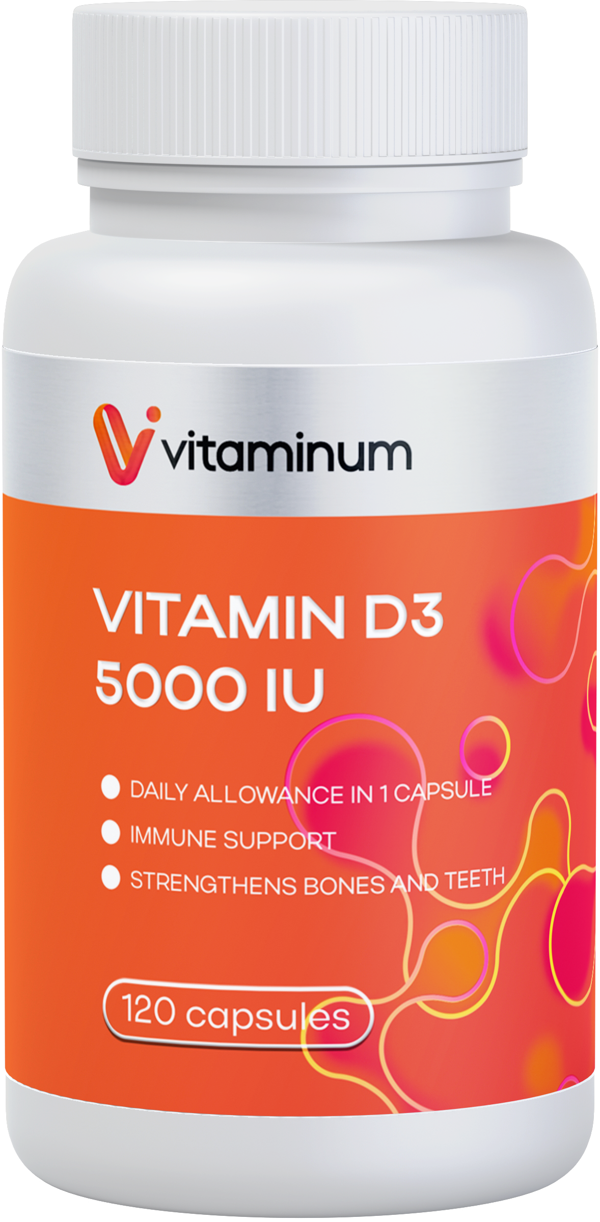  Vitaminum ВИТАМИН Д3 (5000 МЕ) 120 капсул 260 мг  в Костроме